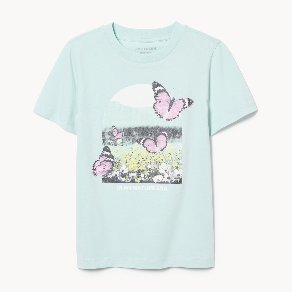 Kid Graphic T-Shirt - Powder Blue