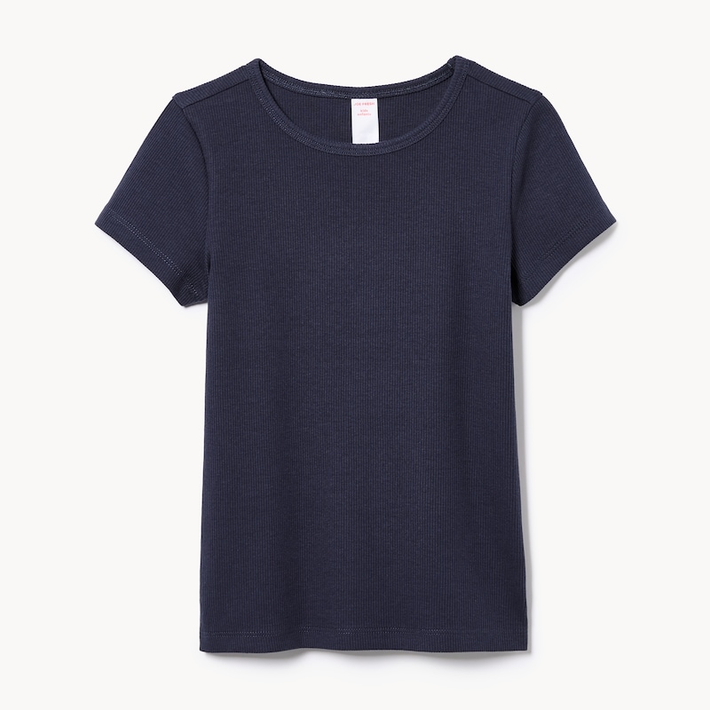 Kid Girls' Ribbed T-Shirt