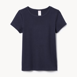 Joe Fresh T-shirt côtelé pour filles 1 ea, 12,00 $/1ch