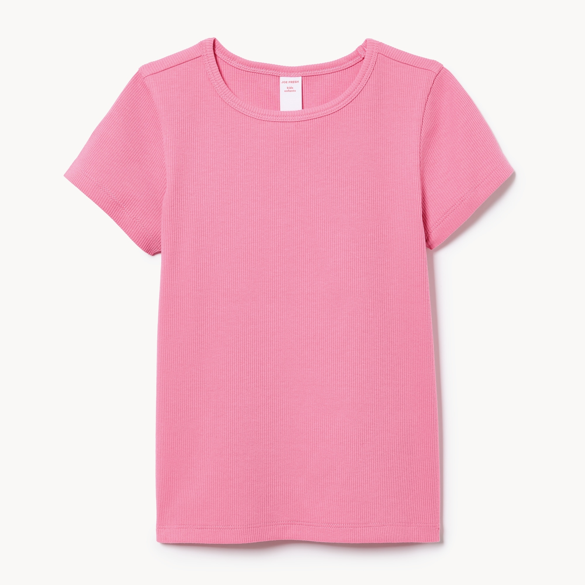 Kid Girls' Ribbed T-Shirt