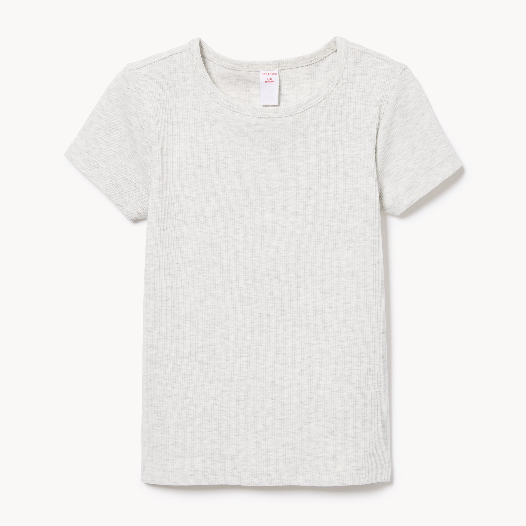 T-shirt côtelé pour filles