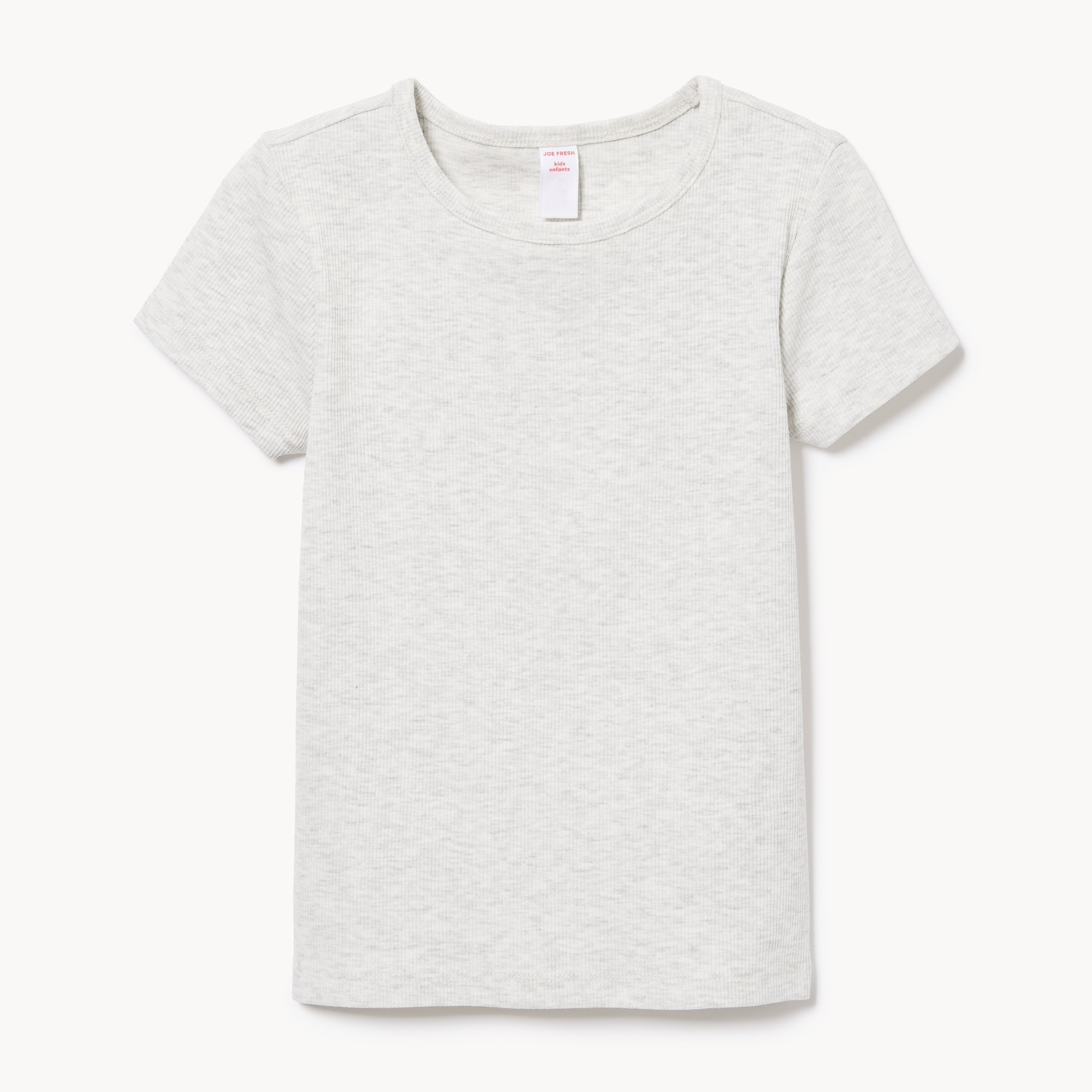 T-shirt côtelé pour filles