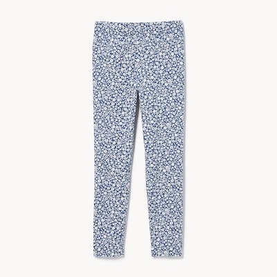 Legging imprimé pour filles - Marine pâle