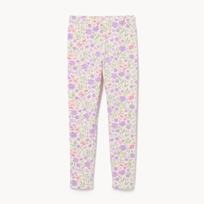 Kid Girls' Printed Legging - Off White