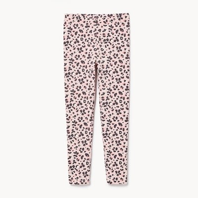 Legging imprimé pour filles - Rose pâle