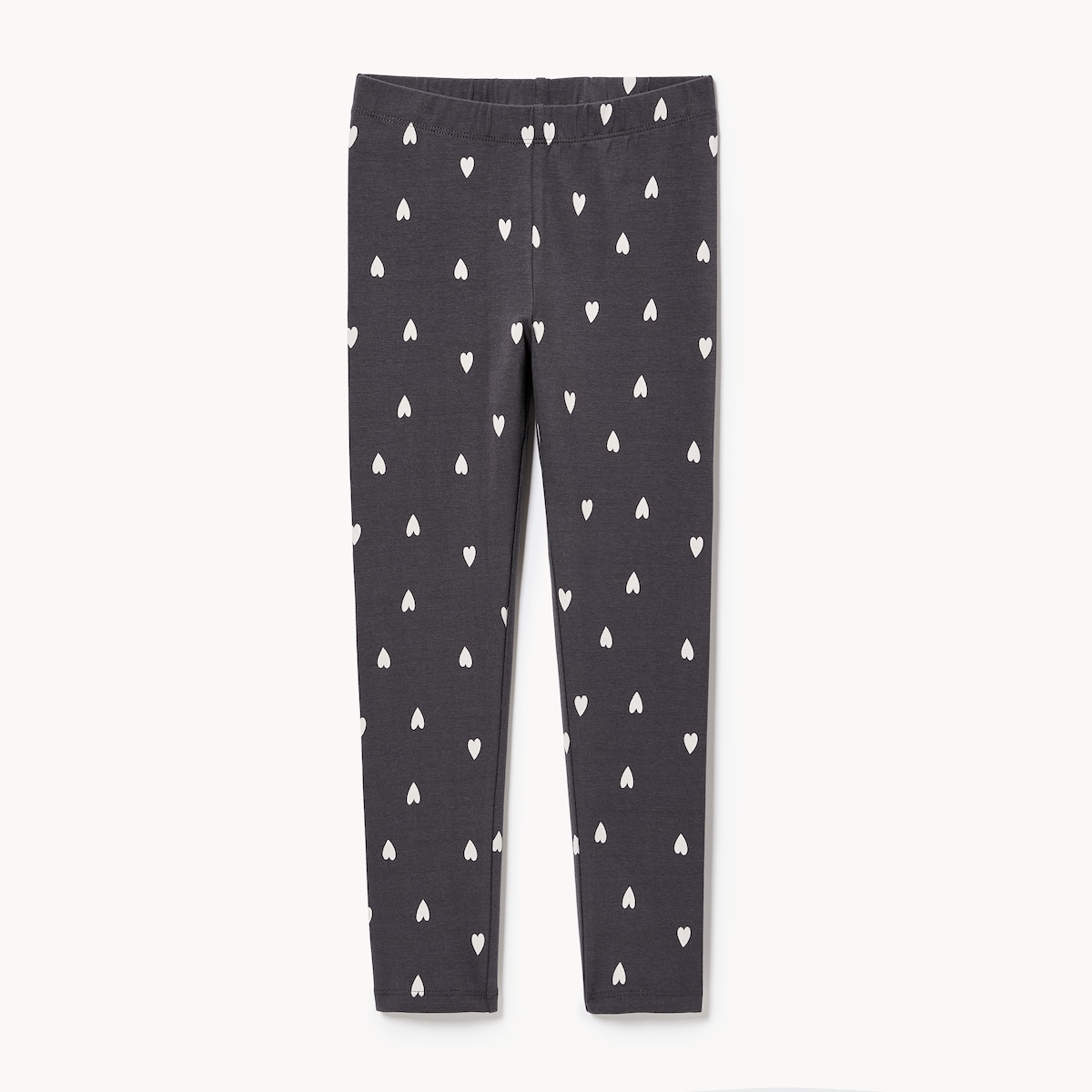 Kid Girls' Printed Legging - Charcoal
