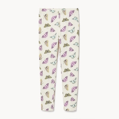 Kid Girls' Printed Legging - Off White