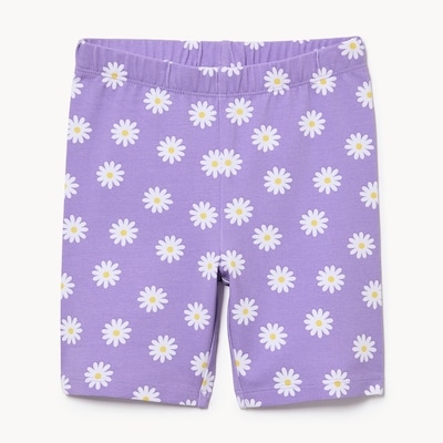 Short de vélo imprimé pour filles - Pourpre