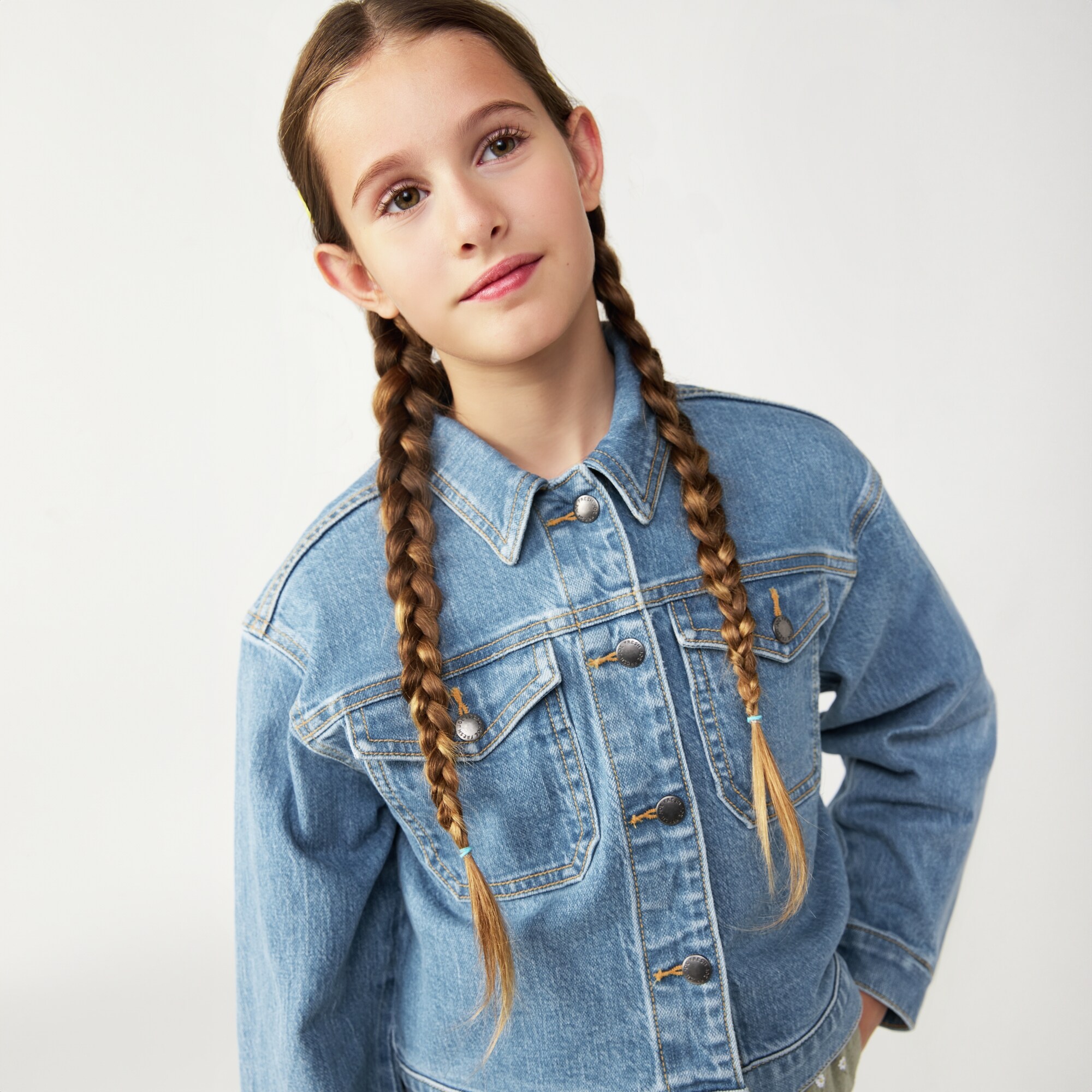 Kid Girls' Denim Jacket