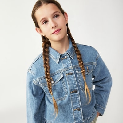 Joe Fresh Kid Girls' Denim Jacket 1 ea, $35.00/1ea