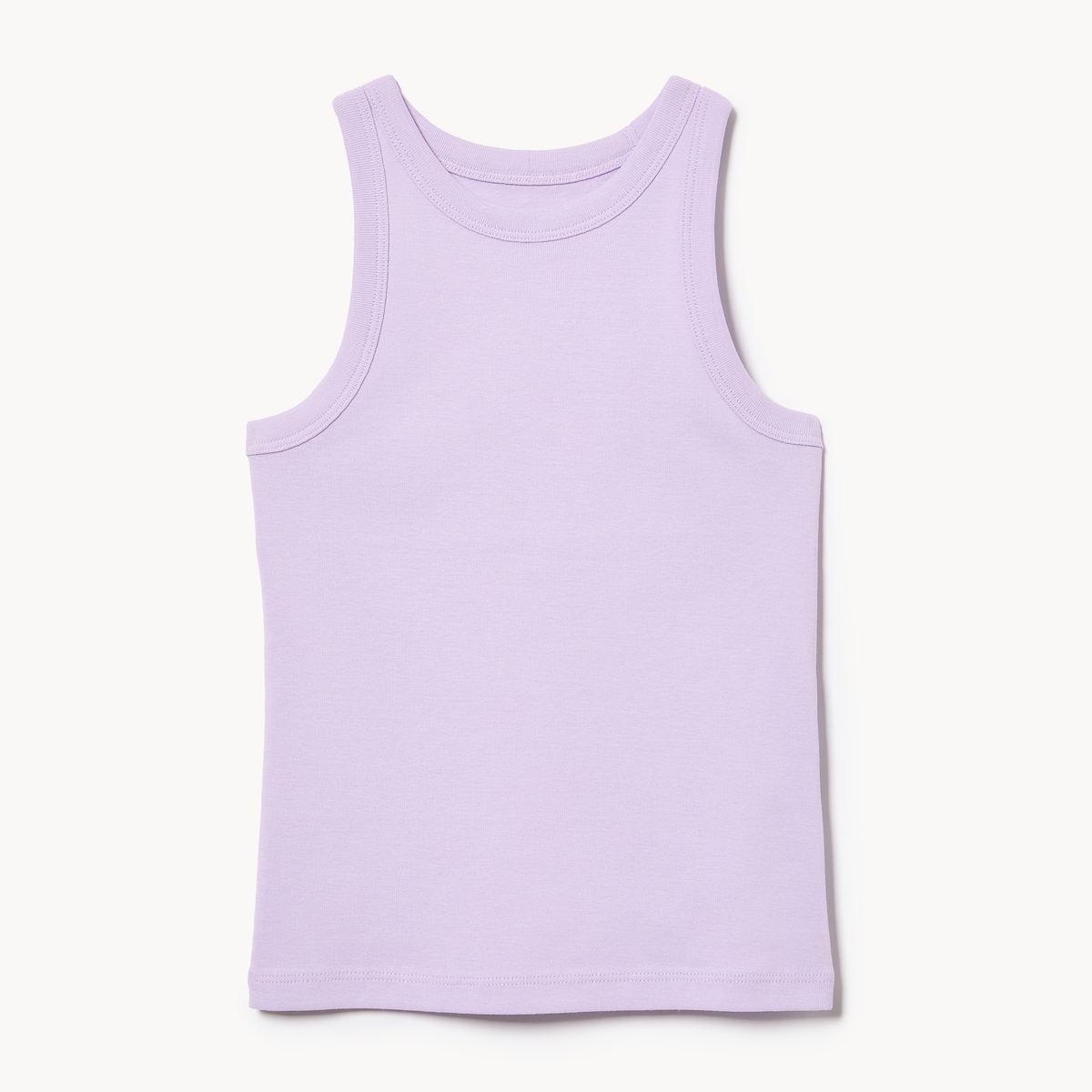 Kid Girls' Ribbed Tank Top - Pastel Lilac