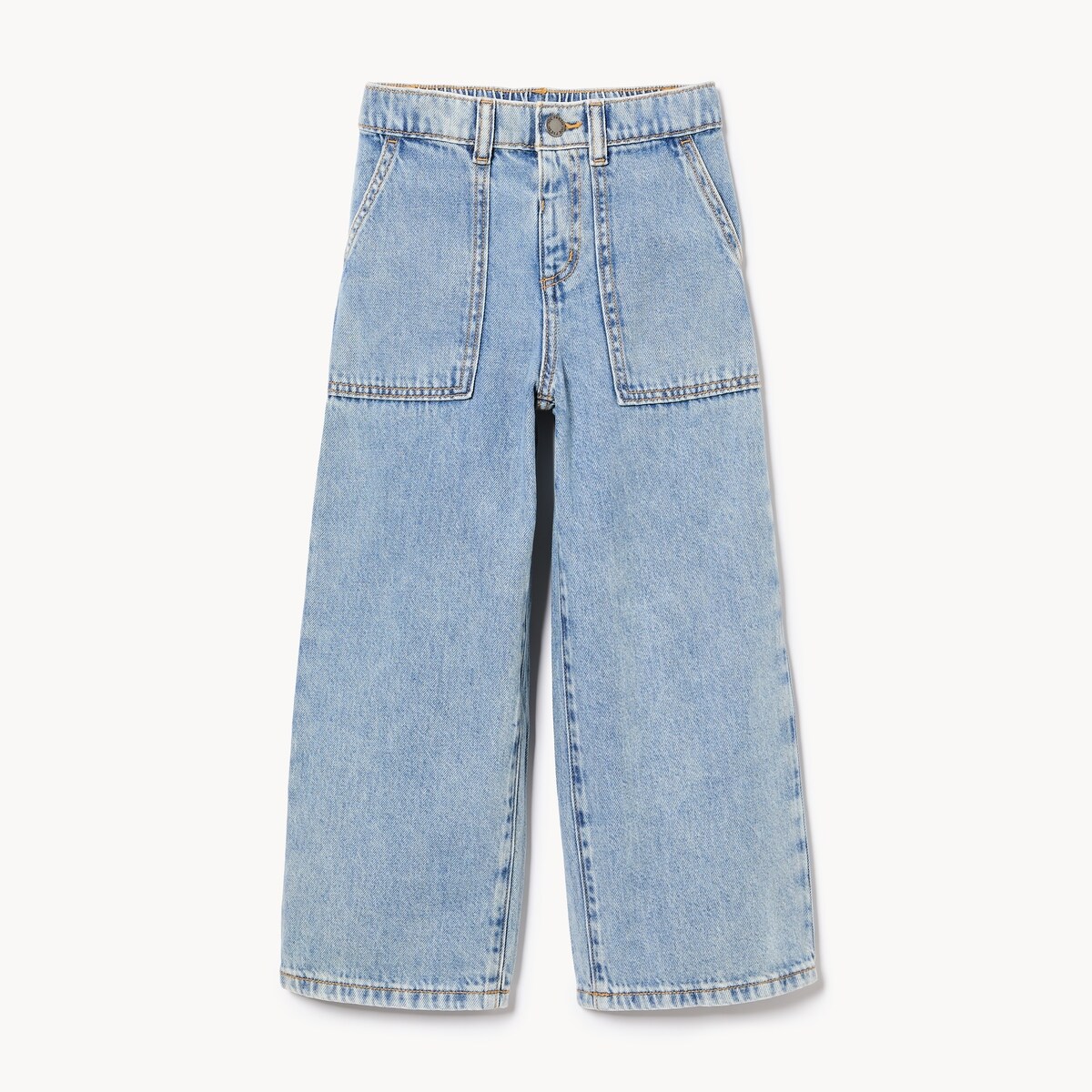 Jean  jambe large pour filles