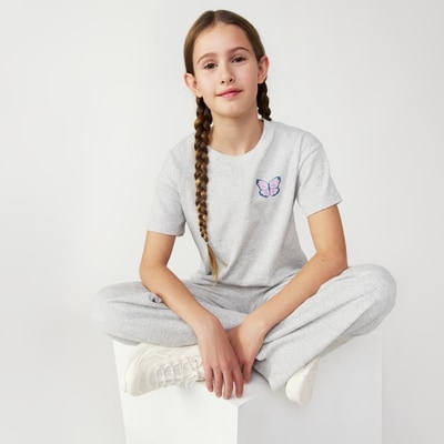 Joe Fresh T-shirt en jersey froissé pour petites filles 1 ea, 14,00 $/1ch