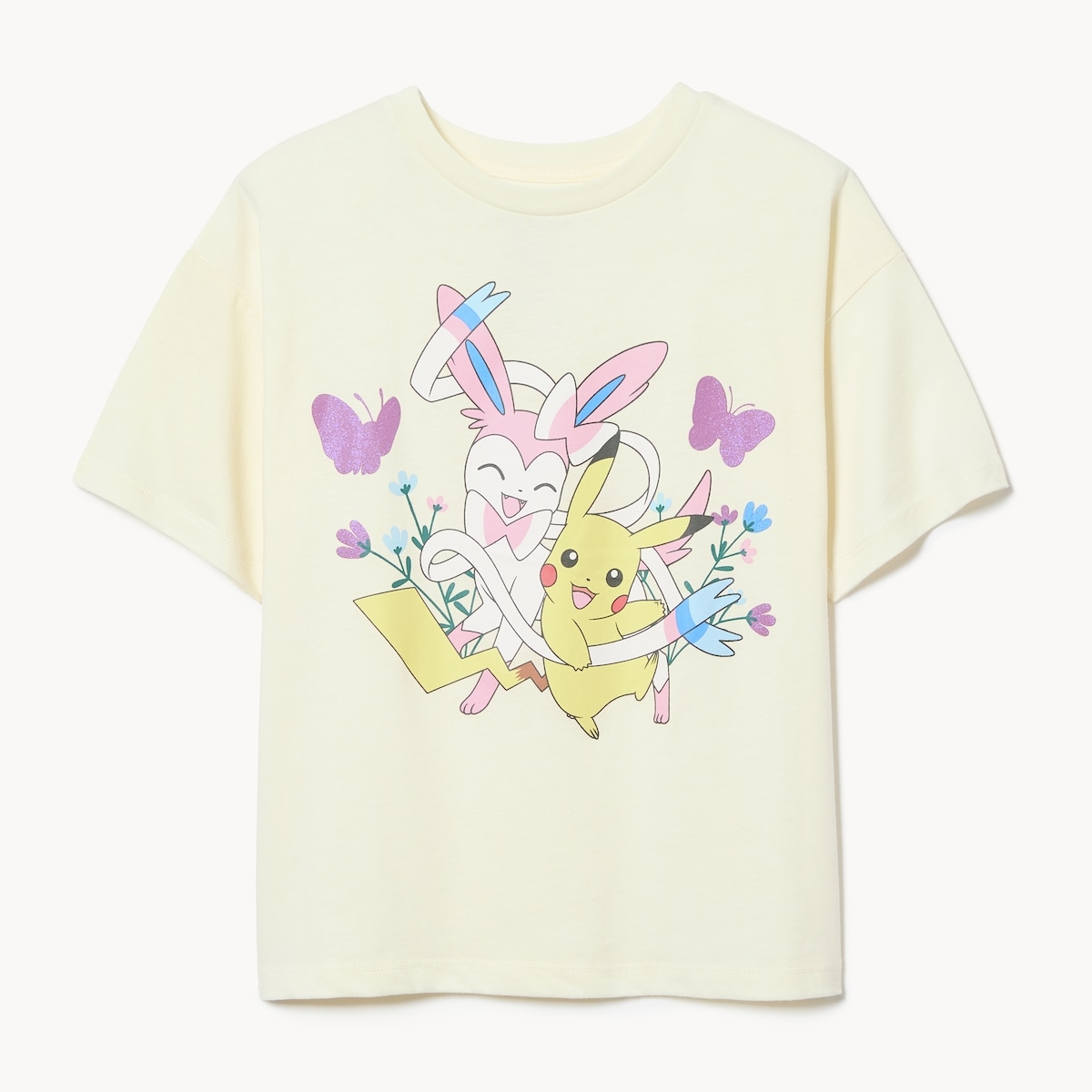 Kid Girls' Pokemon Oversized T-Shirt