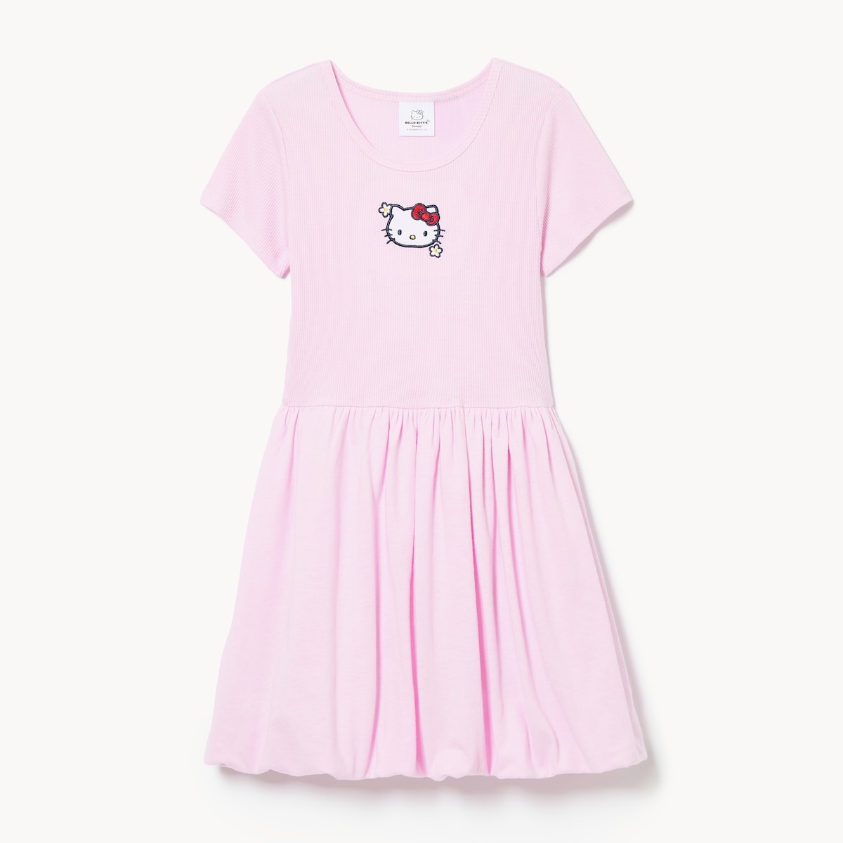 Kid Girls' Hello Kitty Bubble Hem Dress - Pink