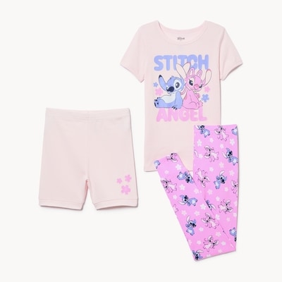Joe Fresh Ens. pyj Stitch et Angel Disney pour filles 1 ea, 34,00 $/1ch