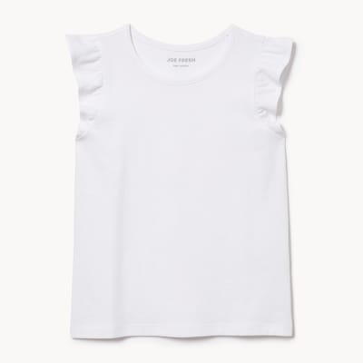 Joe Fresh Haut à manches papillon pour filles 1 ea, 5,00 $/1ch