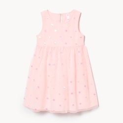 Robe Fille Joe Ella Rayures Rose Pastel - Taille 2 Ans - Sans Manches - Printemps/Pâques