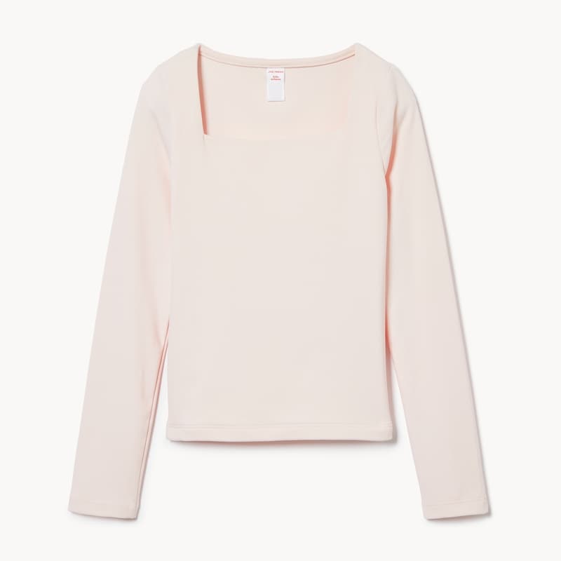 Tween Girls' Square Neck Long Sleeve