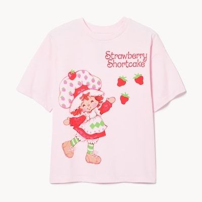 Joe Fresh T-shirt surdim. Strawberry Shortcake, filles 1 ea, 19,00 $/1ch