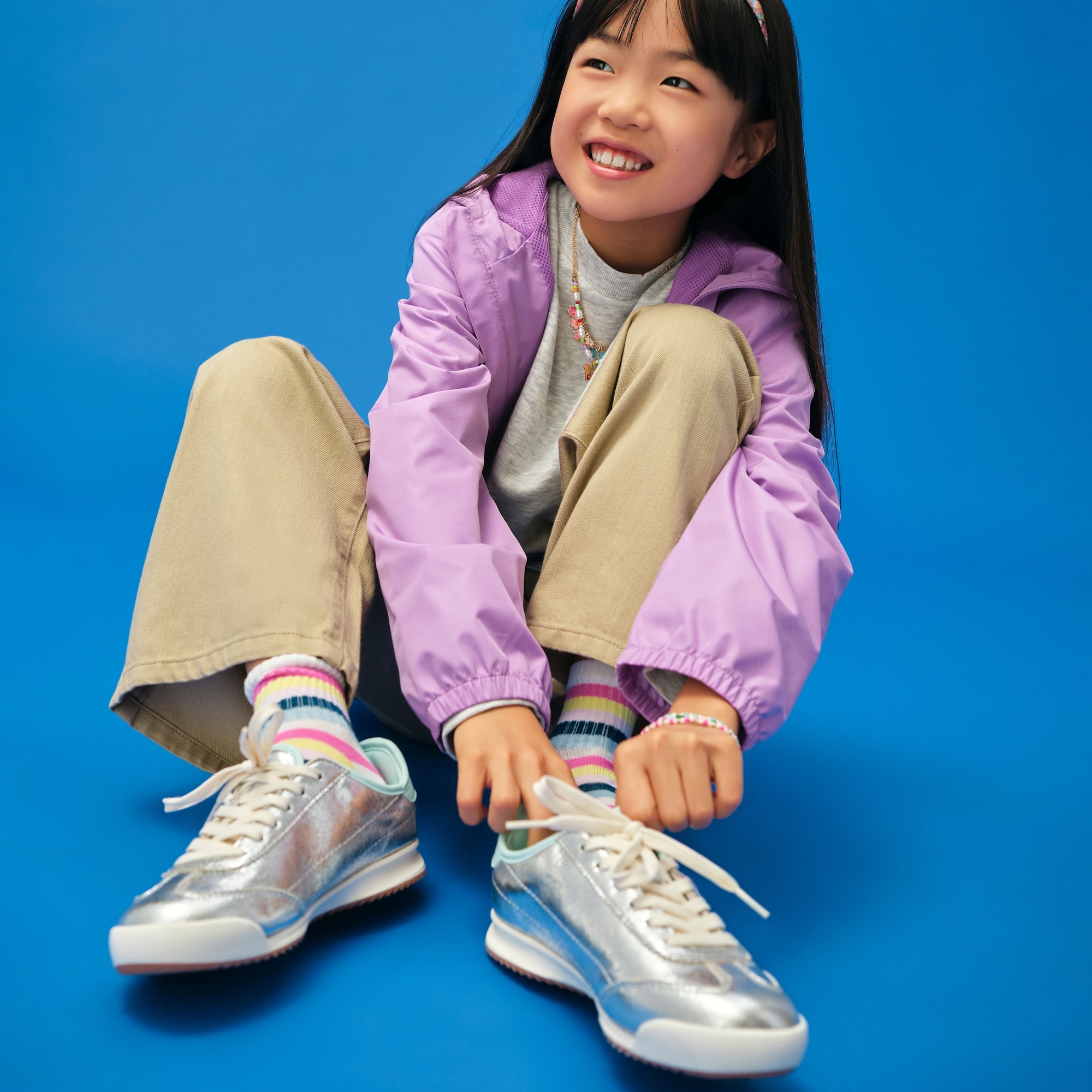 Espadrilles à lacets pour filles