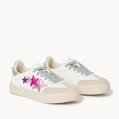Espadrilles avec étoiles pour filles - Blanc