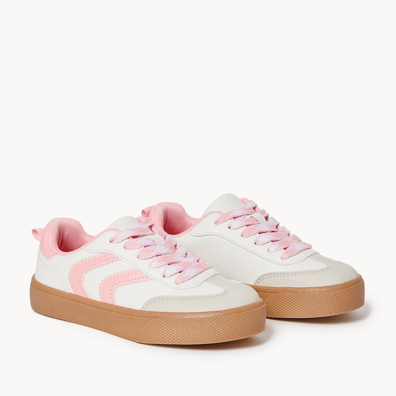 Kid Girls' Lace-Up Sneakers