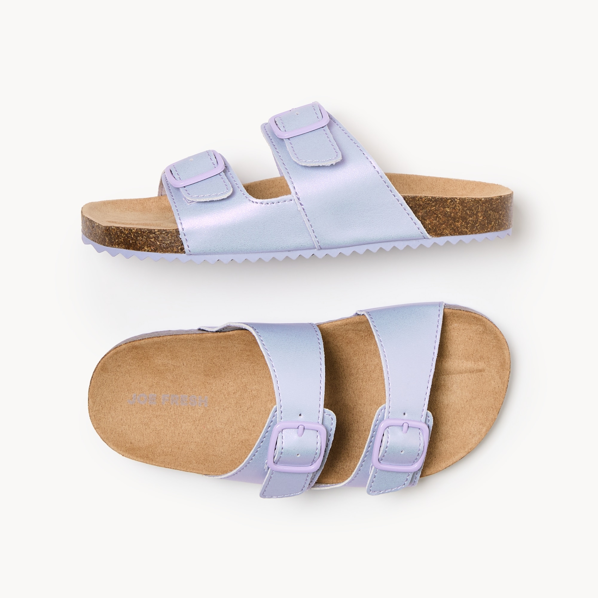 Sandales à boucles doubles pour filles