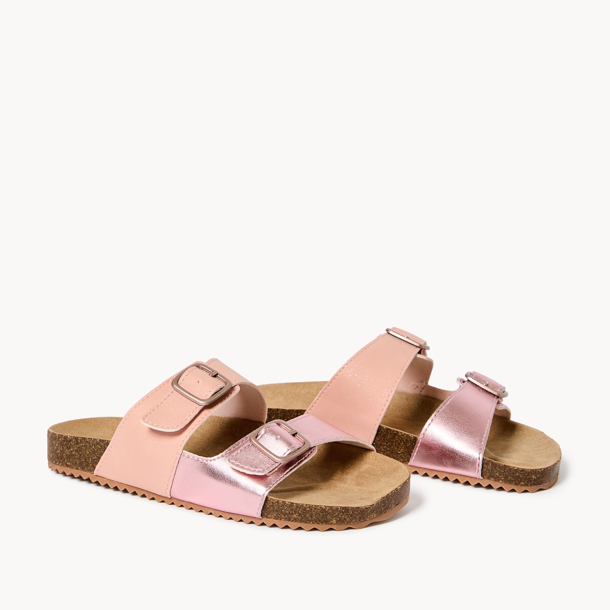 Sandales à boucles doubles pour filles