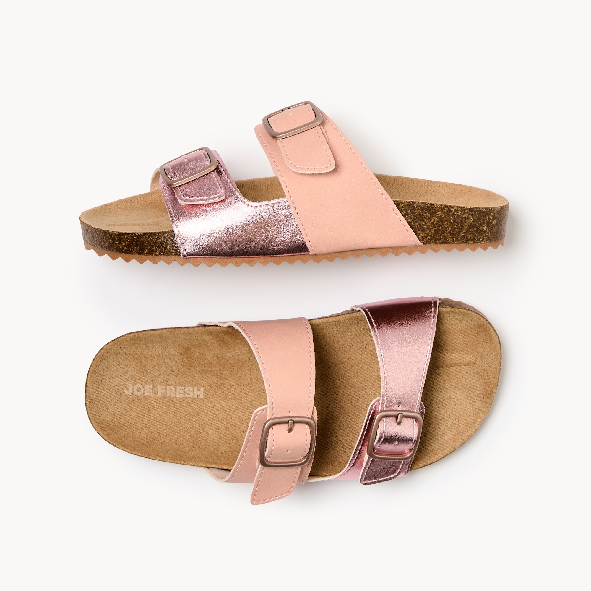 Sandales à boucles doubles pour filles