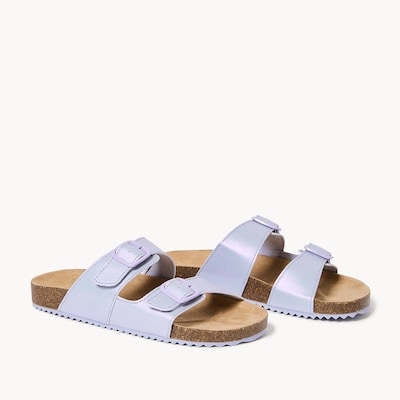 Kid Girls' Double Buckle Sandals - Purple