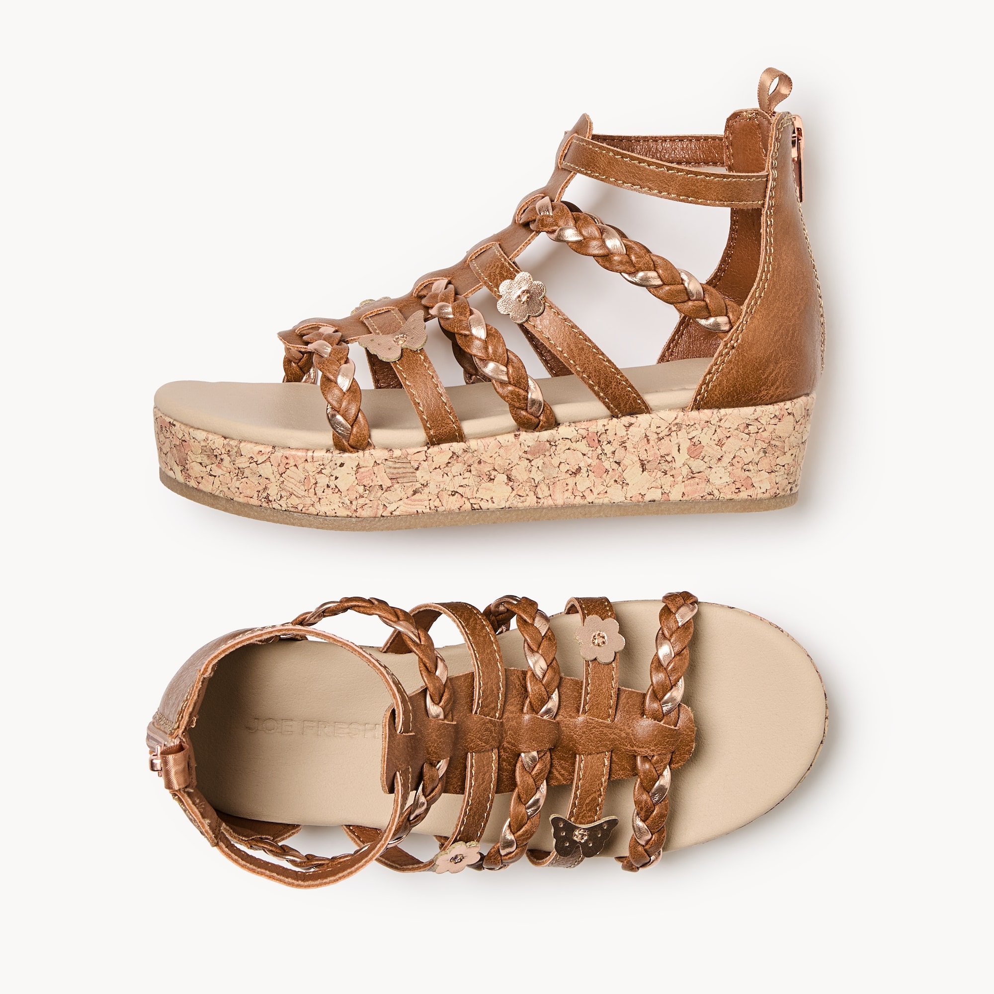 Sandales à brides pour filles