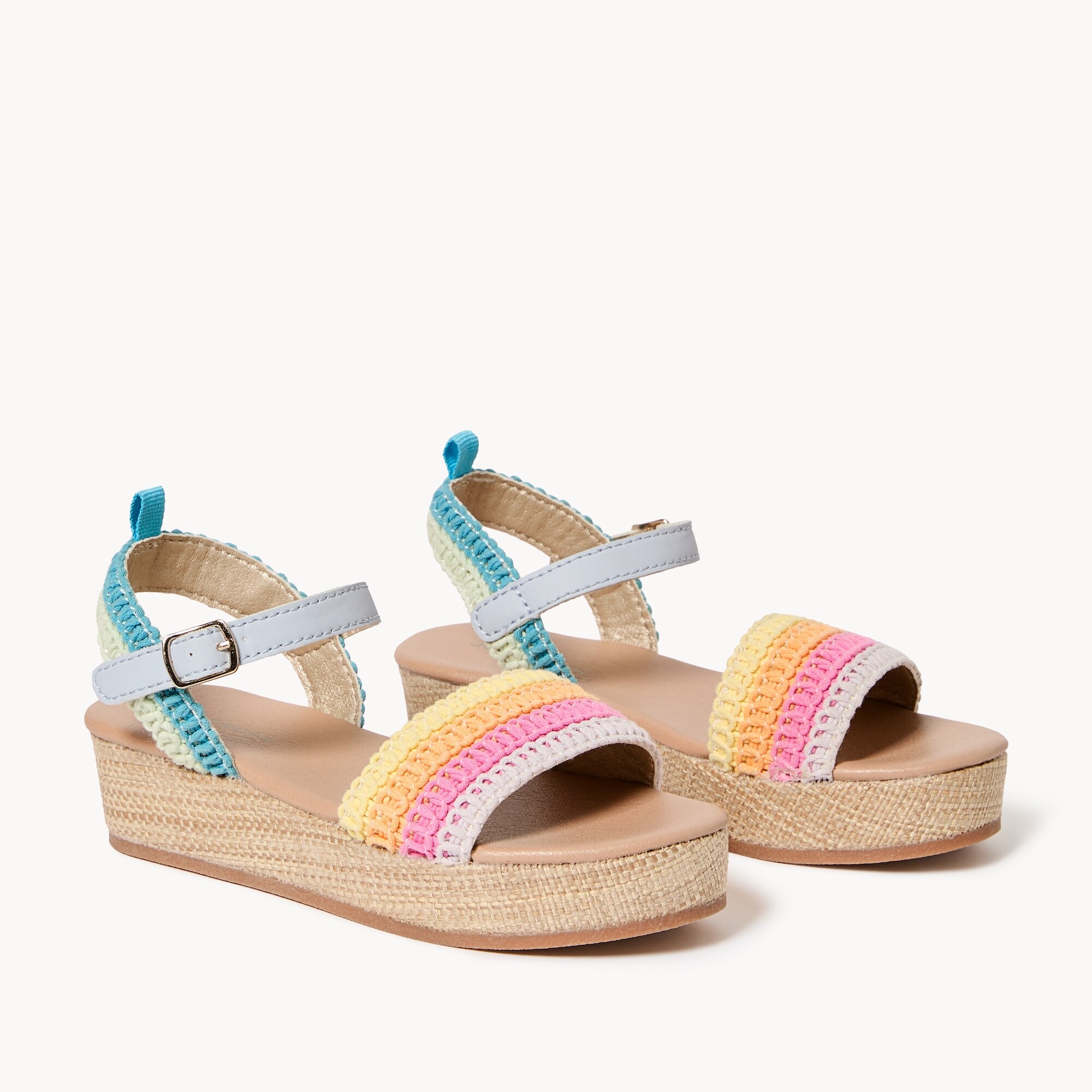 Sandales arc-en-ciel pour filles