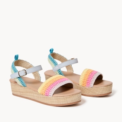 Joe Fresh Kid Girls' Rainbow Sandals 1 ea, $26.00/1ea