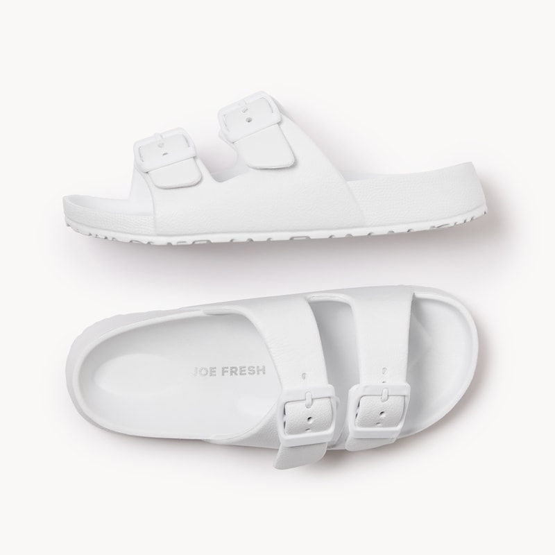 Kid Girls' Double Buckle Sandals