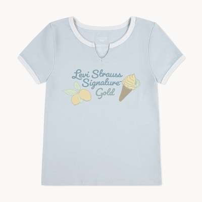 S6GK069808 TEE,M,BLUE - Light Blue