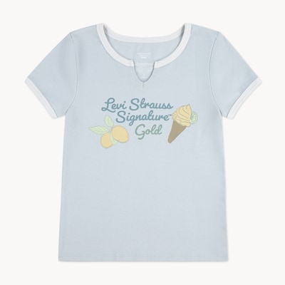 S6GK069808 TEE,XL,BLUE - Light Blue