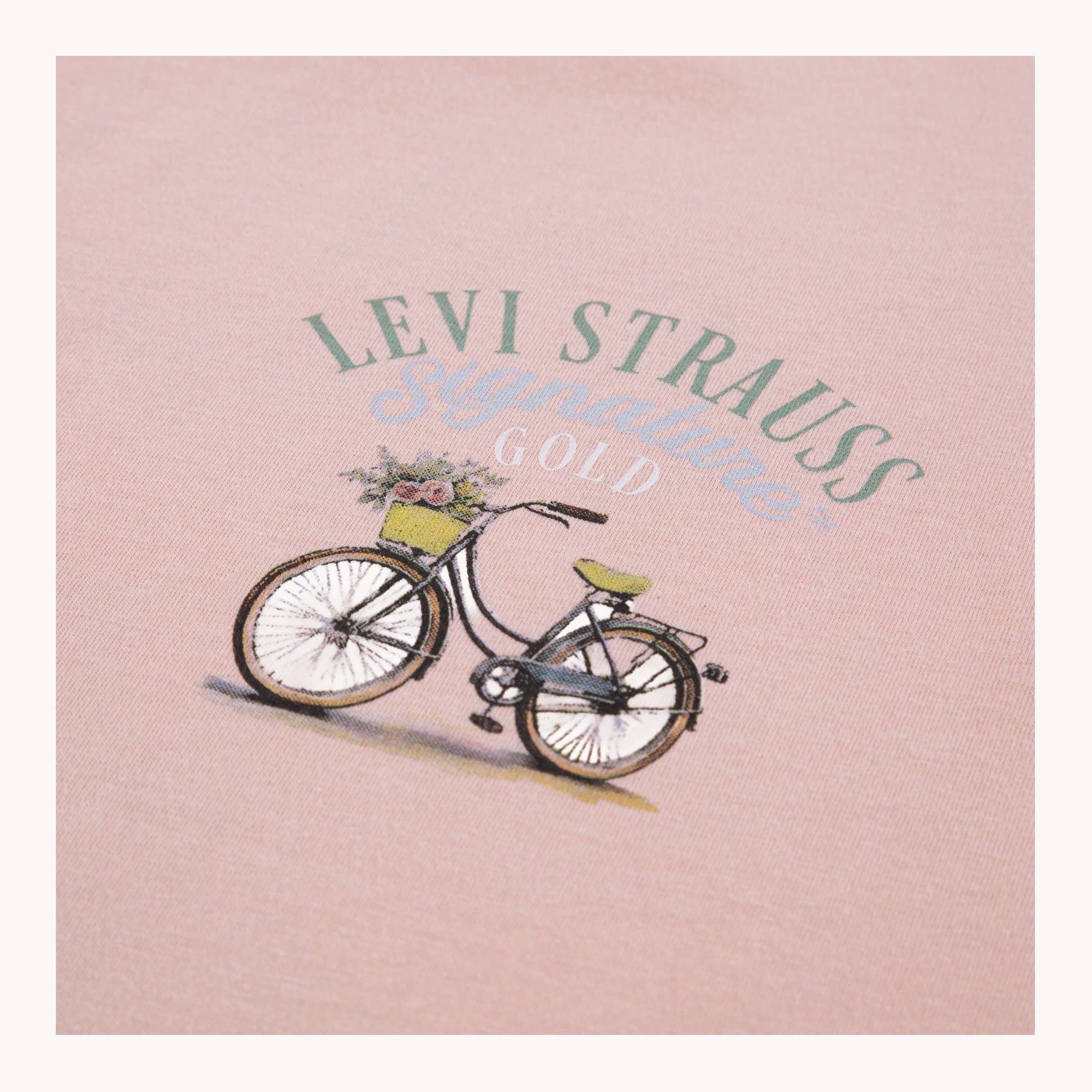 T-shirt Levi Strauss SignatureMC Gold pour filles
