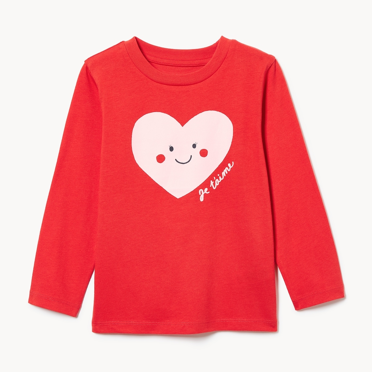 Toddler Girls' Graphic Long Sleeve Top
