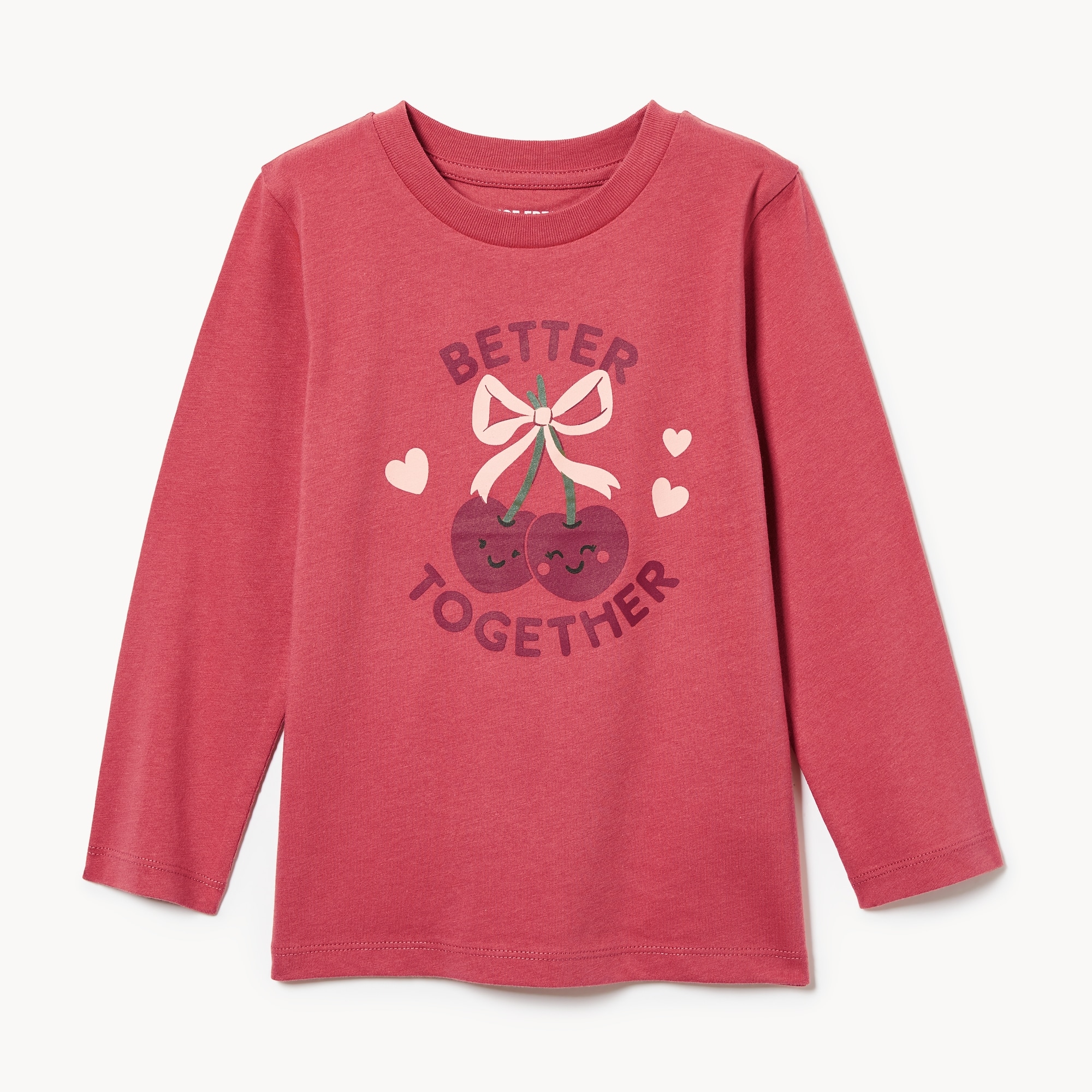 Toddler Girls' Graphic Long Sleeve Top