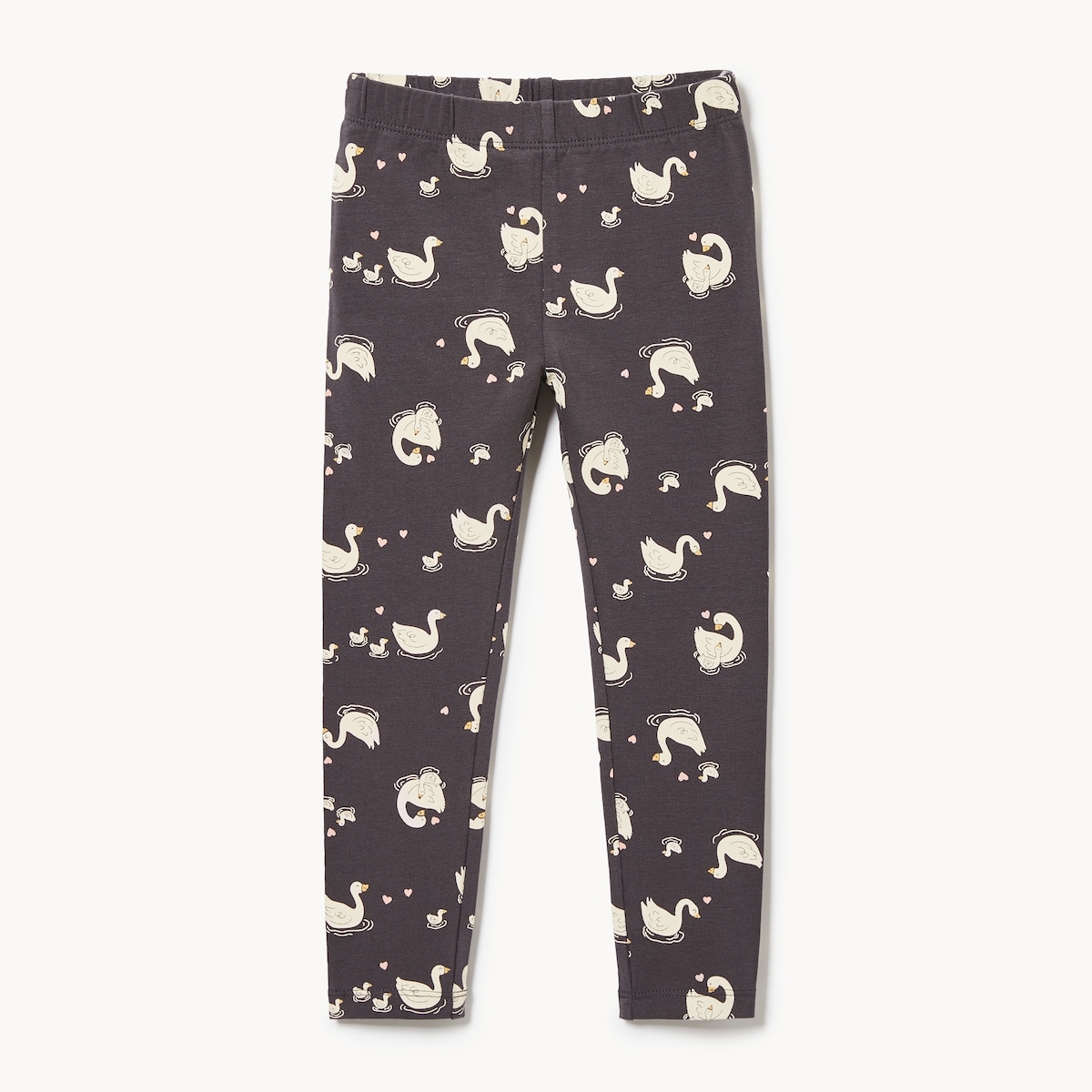 Toddler Girls' Printed Legging - Charcoal