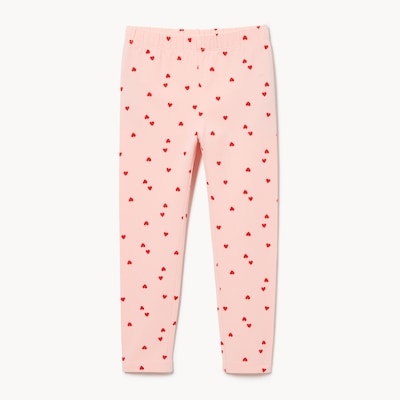 Toddler Girls' Printed Legging - Pale Pink