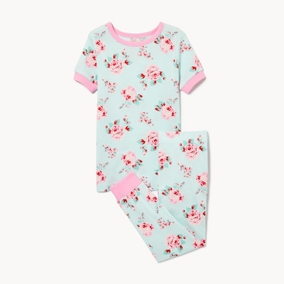 Ensemble pyjama 2 pièces pour petites filles - Bleu-Vert