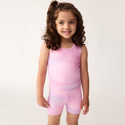 Toddler Girls' Active Gymnastics Bodysuit - Light Pink