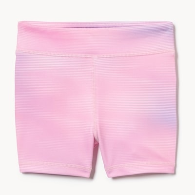 Toddler Girls' Active Printed Dance Short - Light Pink