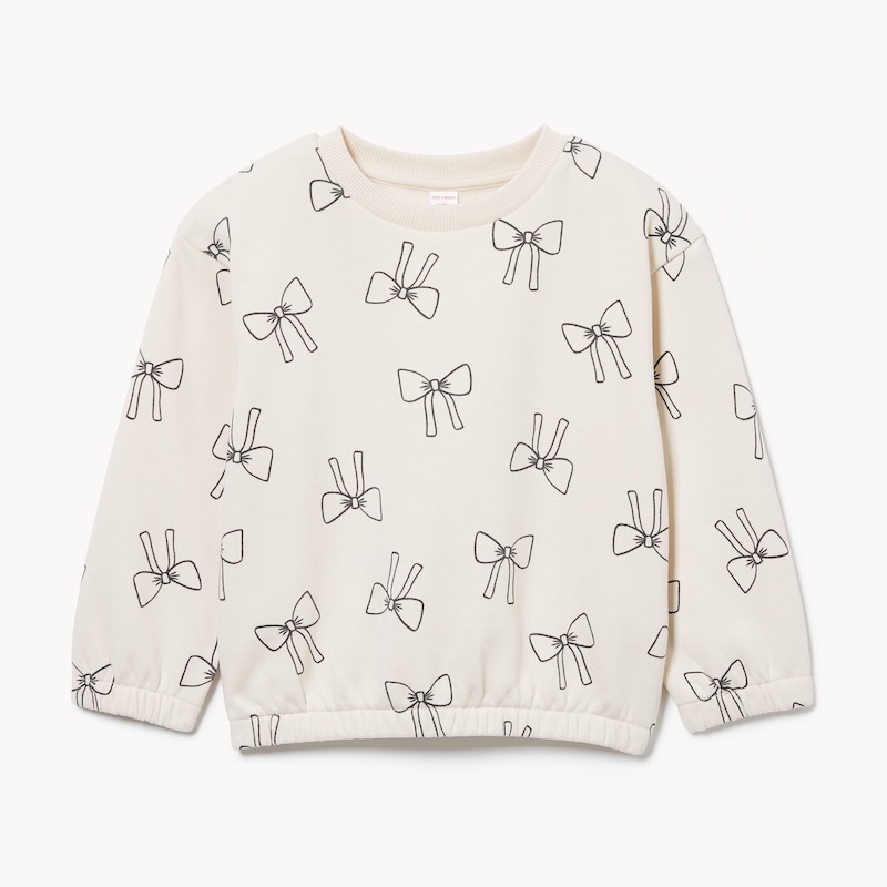 Toddler Girls' Printed Sweatshirt