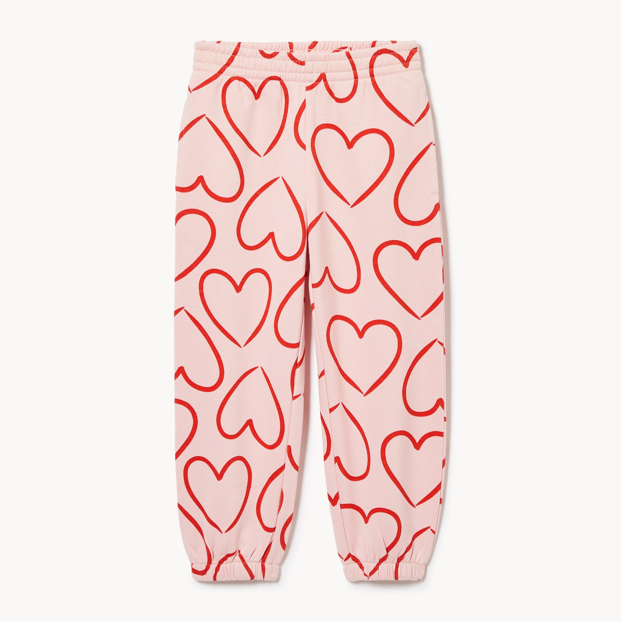 Pantalon de jogging imprimé pour petites filles