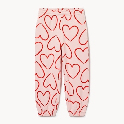 Toddler Girls' Printed Jogger - Pastel Pink