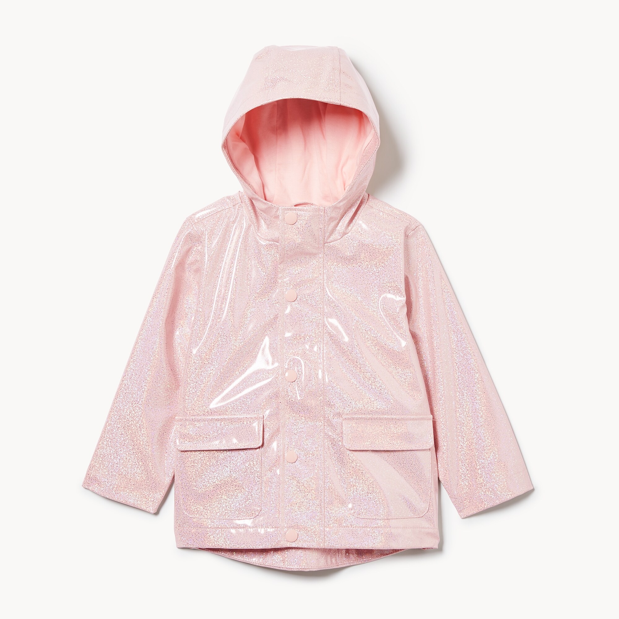 Imperméable scintillant pour petites filles