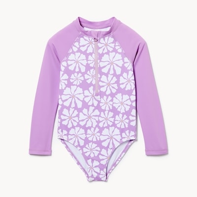 Joe Fresh Maillot de bain solaire imprimé, petites filles 1 ea, 19,00 $/1ch